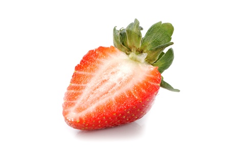 	Half of strawberry.の写真素材