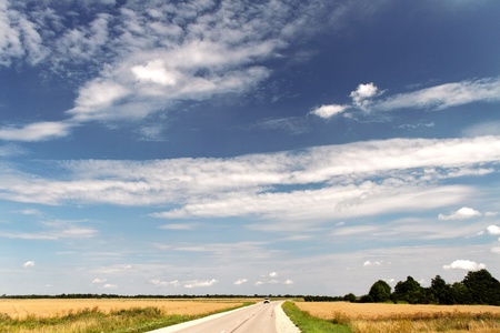 	Rural road.の写真素材