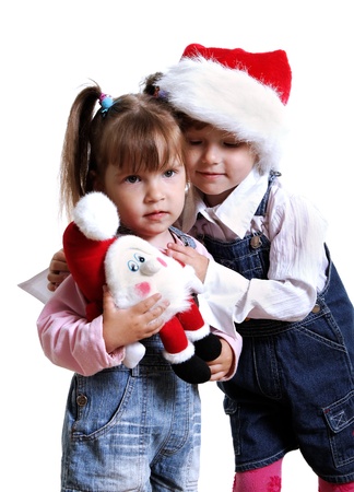 	Christmas girls.の写真素材
