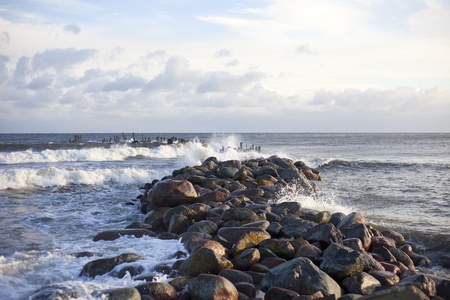 Breakwater.の写真素材