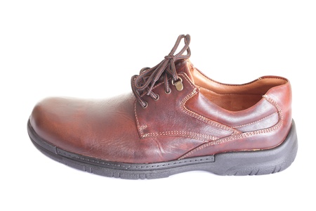 Brown shoe.の写真素材
