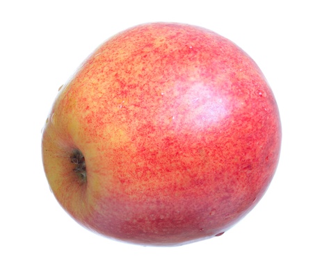 Apple isolated on white.の写真素材
