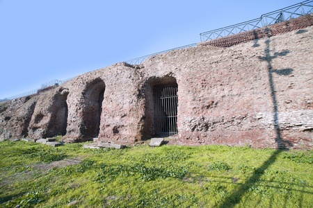 Ancient ruins, Rome, Italy.の写真素材