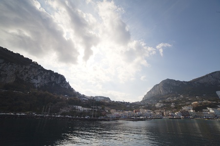 Capri island, Italy の写真素材
