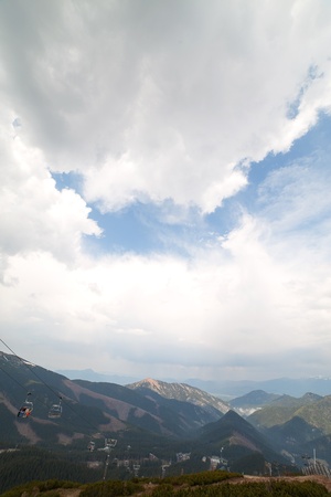Low Tatras, Slovakia  in cloudy day の写真素材