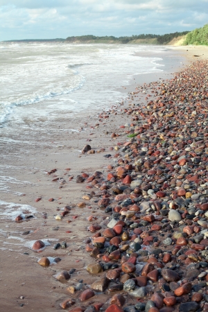 Baltic sea coast, Latvia, Europe の写真素材