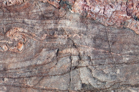 Surface of old granite 