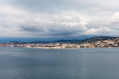 Cannes city, French Riviera, France の写真素材