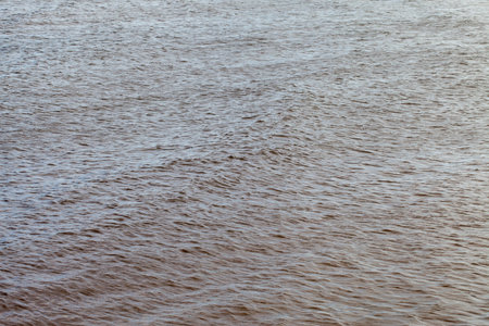 Small ripples on sea water 