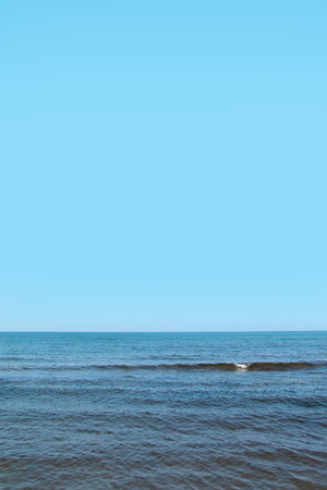 Gulf of Riga, Baltic sea.の写真素材