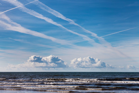 Blue Baltic sea.