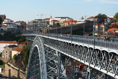 Duoro river in Porto, Portugal.