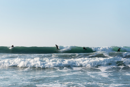 Mediterranean sea at Tel Aviv, Israel.の写真素材