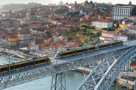 Afternoon in Porto, Portugal.の写真素材