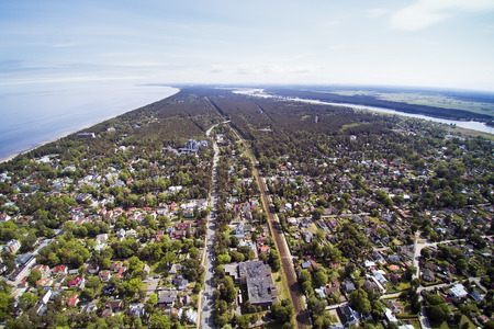 Jurmala city and area, Latvia.の写真素材