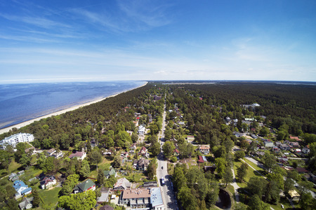 Jurmala city and area, Latvia.の写真素材