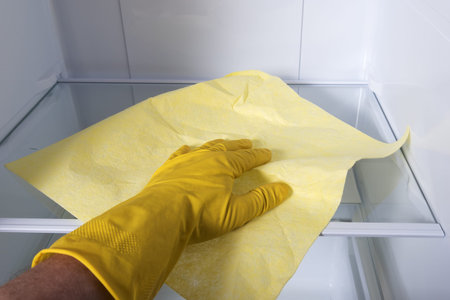 Cleaning of refrigerator.の写真素材