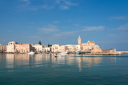 Giovinazzo harbor, Italy.の写真素材