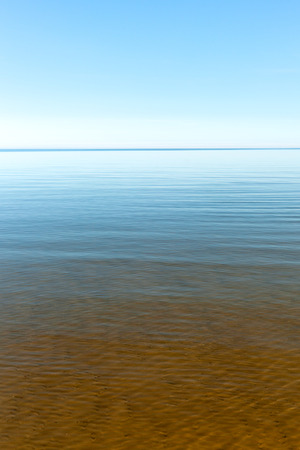 Blue Baltic sea.の写真素材