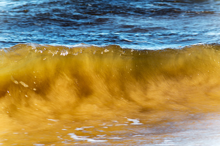 Baltic sea wave.の写真素材