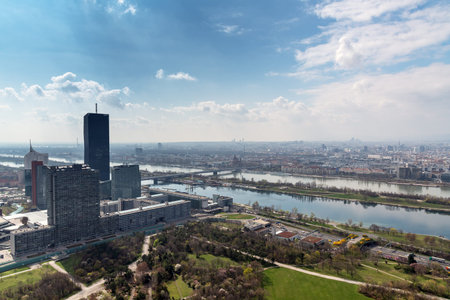 Vienna, Austria in nice spring day.