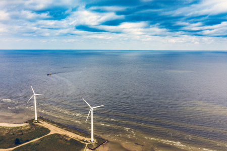 Coast of Gulf of Riga, Baltic sea.