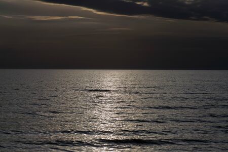 Tranquile Baltic sea in evening time.の写真素材