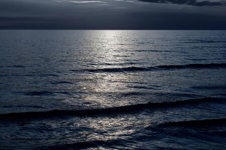 Tranquile Baltic sea in evening time.の写真素材