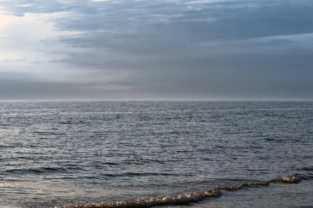Tranquile Baltic sea in evening time.の写真素材