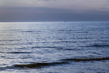 Tranquile Baltic sea in evening time.の写真素材