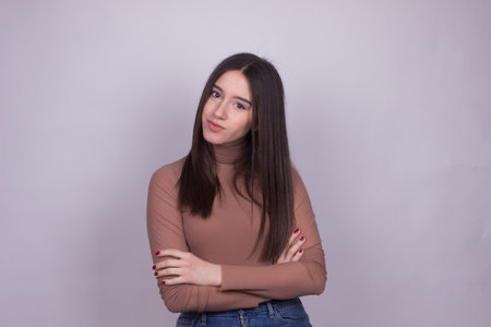 sad teen girl aloneの写真素材