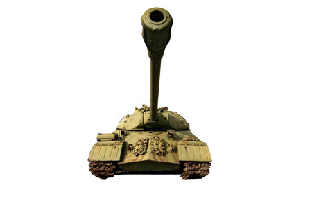 Soviet tank at the War Museum in Brusselsの写真素材