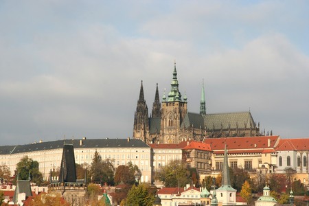 Prague Cathedralの写真素材