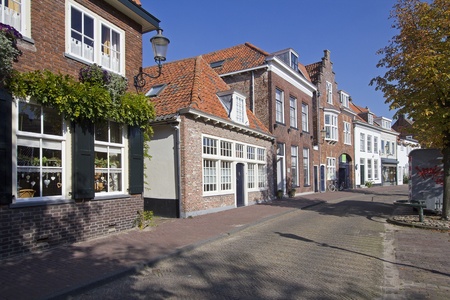 Street in Amersfoort, Hollandの写真素材