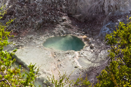 Wai-O-Tapu Wonderland. Geothermal area at Wai-O-Tapu, Rotorua, North Island, New Zealand.