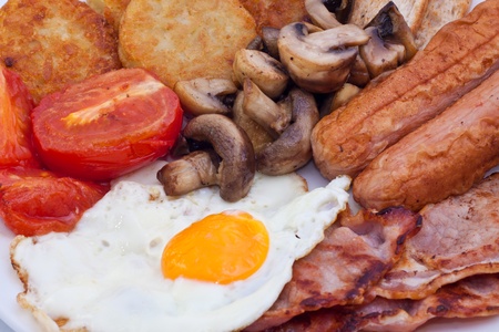 Detail of Full English Breakfastの写真素材