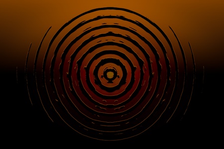 Abstract circles symbol. High resolution background illustration.の写真素材
