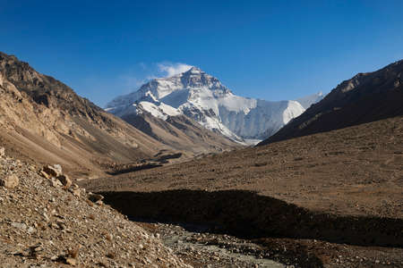 The landscape taken in Tibet plateau Chinaの写真素材