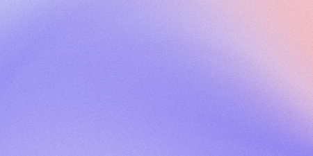 Vibrant purple and pink gradient isolated on grainy background