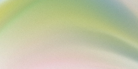 Multicolored gradient isolated on grainy background