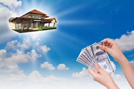 Buy the new houseの写真素材