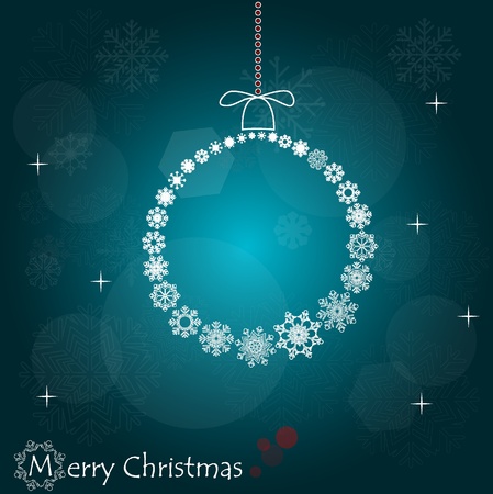 Christmas background with christmas ball.の写真素材