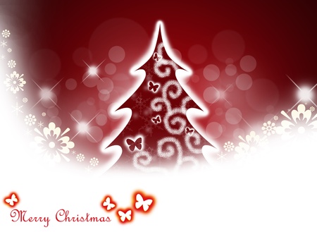 Christmas tree background.の写真素材