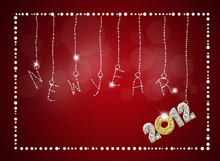 New year background. (2012)の写真素材