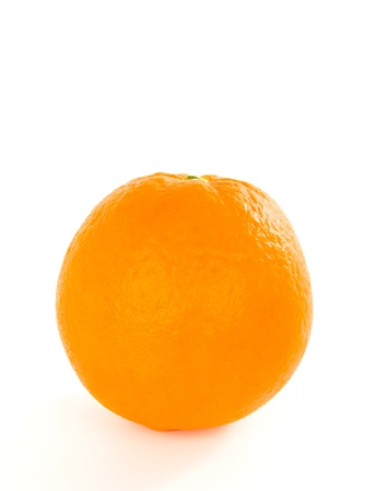 Orange isolated on white backgroundの写真素材