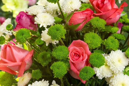 Rose flower on the wedding