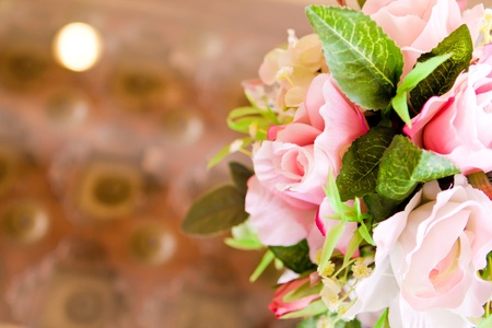 Decoration artificial flowerの写真素材