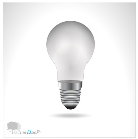A light bulb.のイラスト素材
