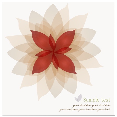 Romantic Flower Background. Vector illustration.のイラスト素材