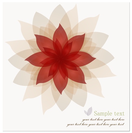 Romantic Flower Background. のイラスト素材